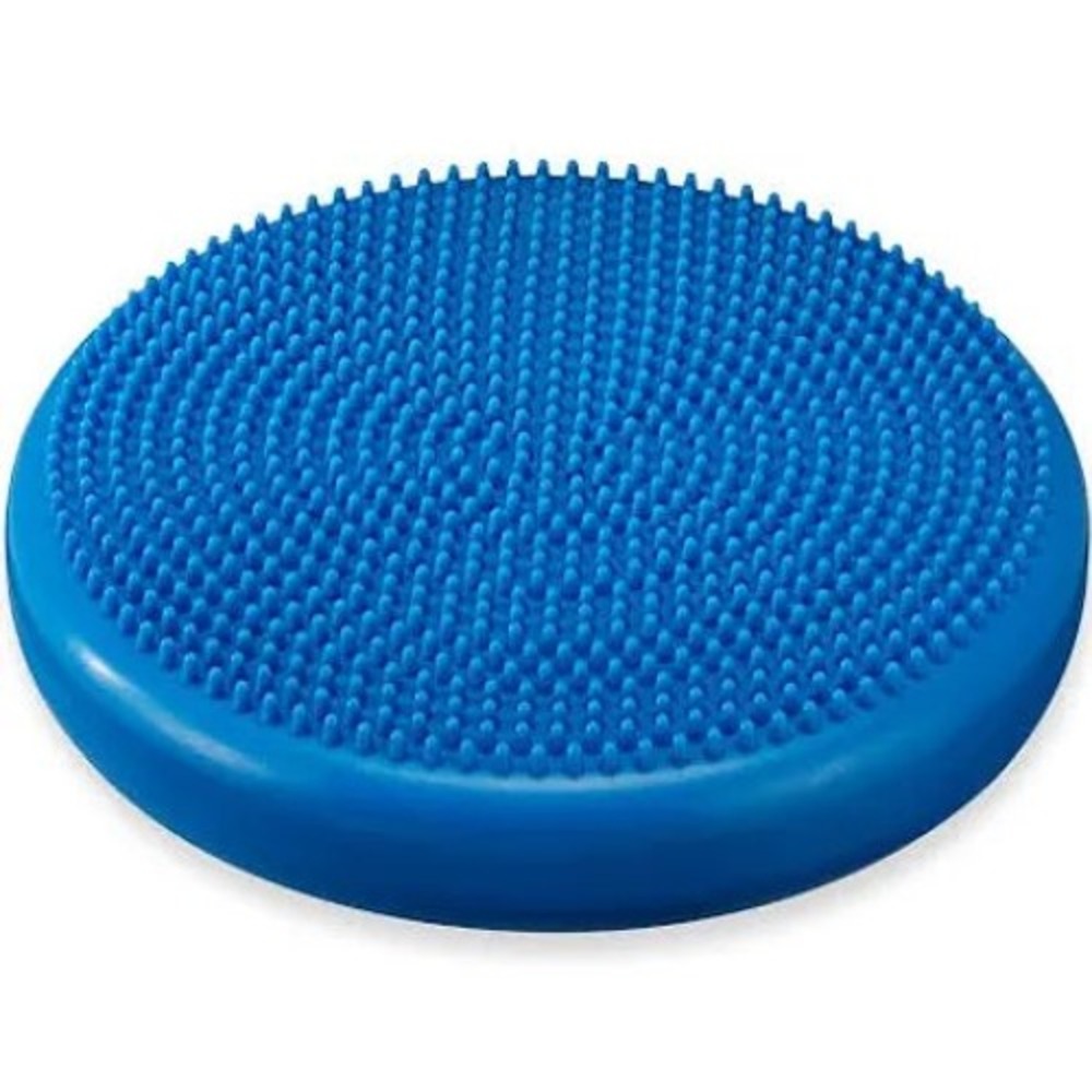 Bintiva Inflated Stability Wobble Cushion Blue Balance Disc Wiggle Seat Core‎